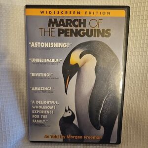 March of the Penguins Widescreen Edition- Narrated By Morgan Freeman PG